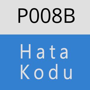 P008B Hata Kodu – P008B Hata Kodu Sorunu ve Çözümü