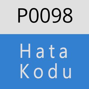 P0098 Hata Kodu – P0098 Hata Kodu Sorunu ve Çözümü