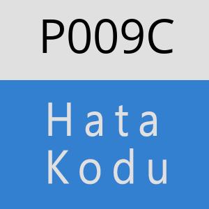 P009C Hata Kodu – P009C Hata Kodu Sorunu ve Çözümü