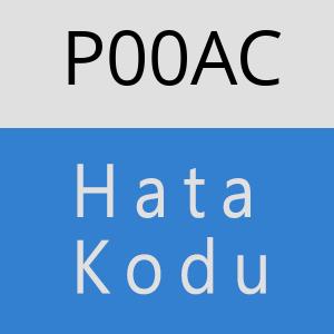 P00AC Hata Kodu – P00AC Hata Kodu Sorunu ve Çözümü