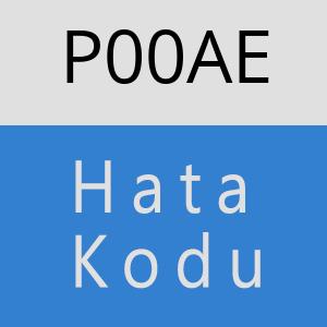 P00AE Hata Kodu – P00AE Hata Kodu Sorunu ve Çözümü