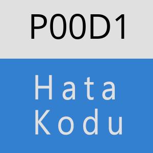 P00D1 Hata Kodu – P00D1 Hata Kodu Sorunu ve Çözümü