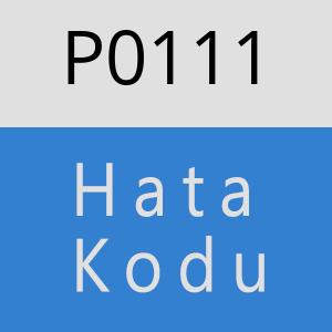 P0111 Hata Kodu – P0111 Hata Kodu Sorunu ve Çözümü