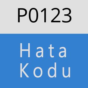 P0123 Hata Kodu – P0123 Hata Kodu Sorunu ve Çözümü