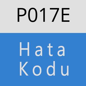 P017E Hata Kodu – P017E Hata Kodu Sorunu ve Çözümü