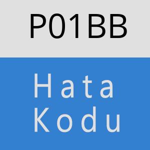 P01BB Hata Kodu – P01BB Hata Kodu Sorunu ve Çözümü