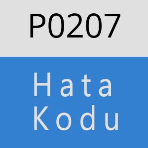 P0207 Hata Kodu – P0207 Hata Kodu Sorunu ve Çözümü