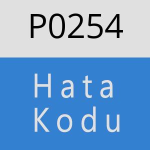 P0254 Hata Kodu – P0254 Hata Kodu Sorunu ve Çözümü